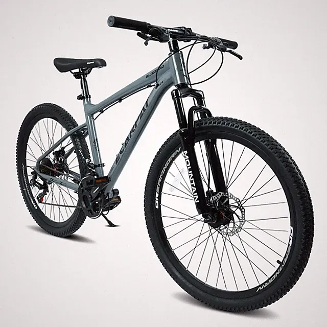 26 Inch All-Terrain Mountain Bike with Disc Brakes 21-Speed Drivetrain & Durable