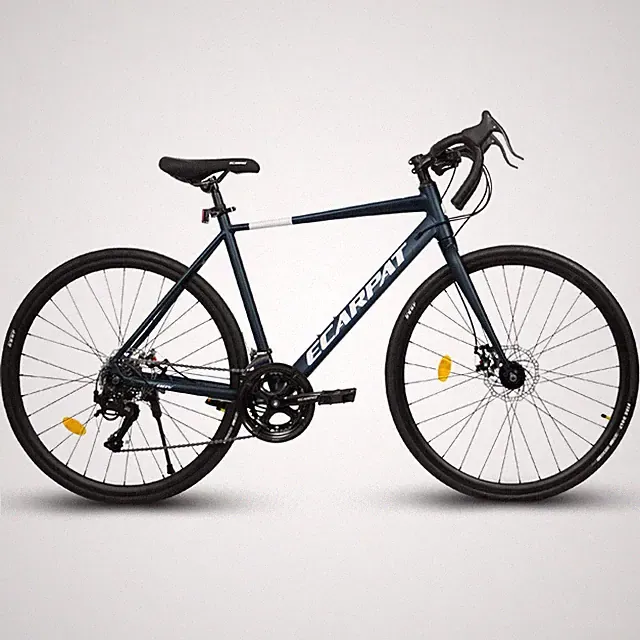 700C Road Bike Outdoor Racing Bike 16 Speeds Disc Brakes Aluminum Frame Drop Bar