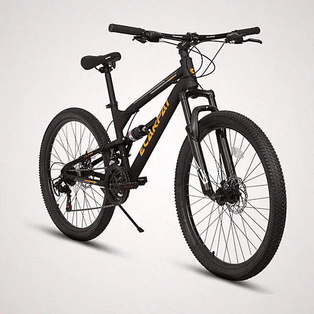 Ecarpat Full Suspension Mountain Bike 24/26 Inch Wheel, 21-Speed Mountain Bic...